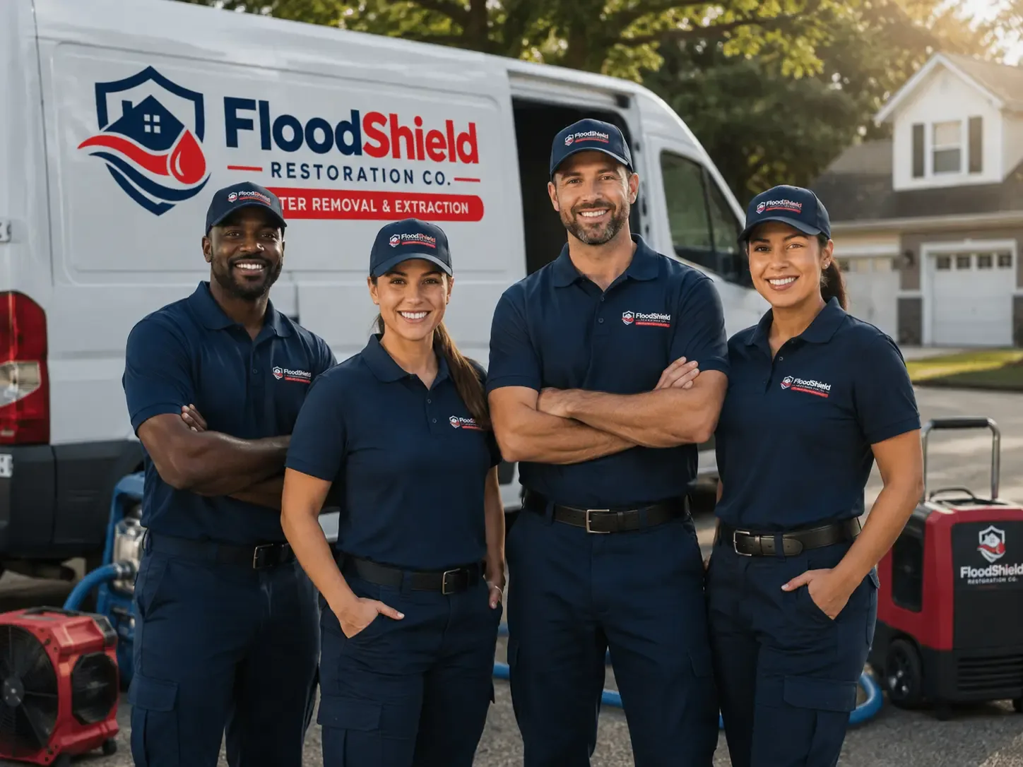 Flood Damage Restoration company in Hurdle Mills, NC